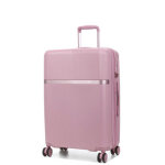 Valise rigide extensible roncato air glam 68 cm rose poudr