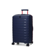 Valise rigide extensible roncato b - flying move 68 cm bleu outremer