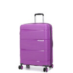 Valise rigide extensible roncato r - lite 66 cm cyclamen violet