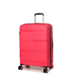 Valise rigide extensible roncato r - lite 66 cm fuchsia rose