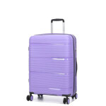 Valise rigide extensible roncato r - lite 66 cm lavande violet