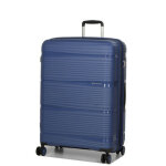 Valise rigide extensible roncato r - lite 75 cm avio bleu