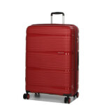 Valise rigide extensible roncato r - lite 75 cm rouge fonc�