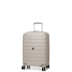 Valise cabine rigide extensible roncato relife 55x40x20 cm sable beige