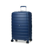 Valise soute rigide extensible roncato relife 73 cm bleu nuit