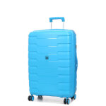 Valise rigide extensible roncato skyline 2. 0 - 70 cm bleu ciel