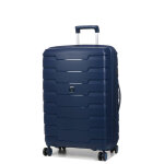 Valise rigide extensible roncato skyline 2. 0 - 70 cm bleu nuit