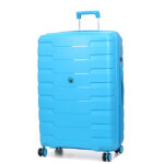 Valise rigide extensible roncato skyline 2. 0 - 79 cm bleu ciel