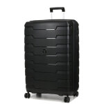 Valise rigide extensible roncato skyline 2. 0 - 79 cm noir