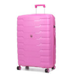 Valise rigide extensible roncato skyline 2. 0 - 79 cm pink rose