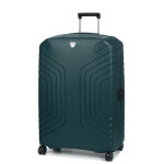 Valise rigide extensible roncato ypsilon 4. 0 large 78cm vert bouteille bleu