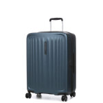Valise rigide extensible samsonite fyrm 67 cm steel blue bleu