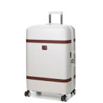 Valise rigide extensible samsonite image 75 cm ivory beige