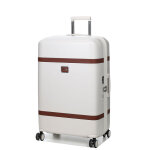 Valise rigide extensible samsonite image 75 cm ivory beige