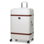 Valise rigide extensible samsonite image 81 cm ivory beige