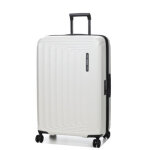 Valise rigide extensible samsonite nuon 75 cm matt quartz blanc