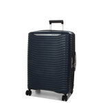 Valise rigide extensible samsonite upscape 68 cm blue nights bleu