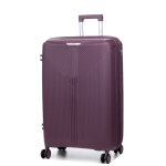 Valise rigide extensible teneo deltea 76 cm violet