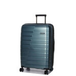 Valise rigide extensible travelite air base m 67 cm ice blue bleu