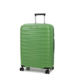 Valise rigide extensible travelite mooby m 66 cm vert