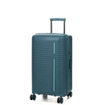 Valise rigide extensible travelite roomer trunk m 66 cm aqua bleu