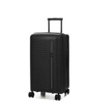 Valise rigide extensible travelite roomer trunk m 66 cm noir