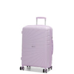 Valise rigide extensible worldline abidjan 64 cm mauve violet