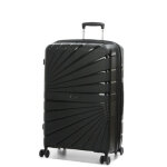 Valise rigide extensible worldline abidjan 74 cm noir solde