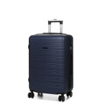 Valise rigide extensible worldline bologne 2 - 66 cm bleu marine