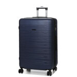 Valise rigide extensible worldline bologne 2 - 76 cm bleu marine