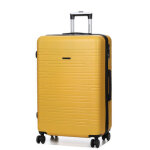 Valise rigide extensible worldline bologne 2 - 76 cm jaune canari