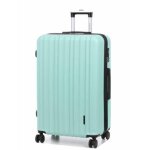 Valise rigide extensible worldline braga 3 - 76 cm mint vert