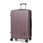 Valise rigide extensible worldline braga 3 - 76 cm rose gold