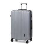 Valise rigide extensible worldline braga 3 - 76 cm silver gris