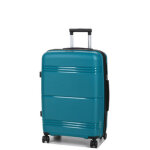 Valise rigide extensible worldline izmir 65 cm bleu p�trole vert