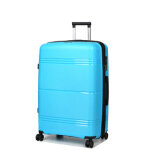 Valise rigide extensible worldline izmir 75 cm bleu azur