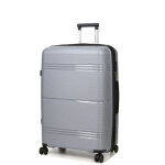 Valise rigide extensible worldline izmir 75 cm gris