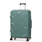 Valise rigide extensible worldline kos 2 - 75 cm vert sauge
