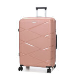 Valise rigide extensible worldline kos 2 - 75 cm vieux rose