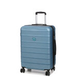 Valise rigide extensible worldline linz 3 - 65 cm bleu orage