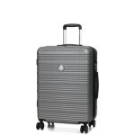 Valise rigide extensible worldline linz 3 - 65 cm gris