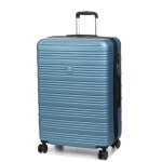 Valise rigide extensible worldline linz 3 - 75 cm bleu orage