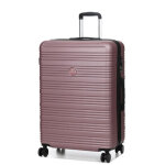 Valise rigide extensible worldline linz 3 - 75 cm rose