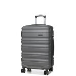 Valise rigide extensible worldline minneapolis 3 - 66 cm gris