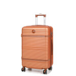 Valise rigide extensible worldline tampa 65 cm orange