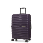 Valise rigide moyenne extensible design original jump xwave 66 cm violet