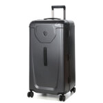 Valise rigide peugeot voyages trunk 80 cm anthracite gris