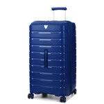 Valise rigide roncato b - flying trunk large 78. 5 cm bleu nuit