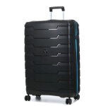 Valise rigide roncato skyline 2. 0 neon 79 cm noir
