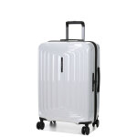 Valise rigide samsonite 2wander 69 cm metallic stone blanc